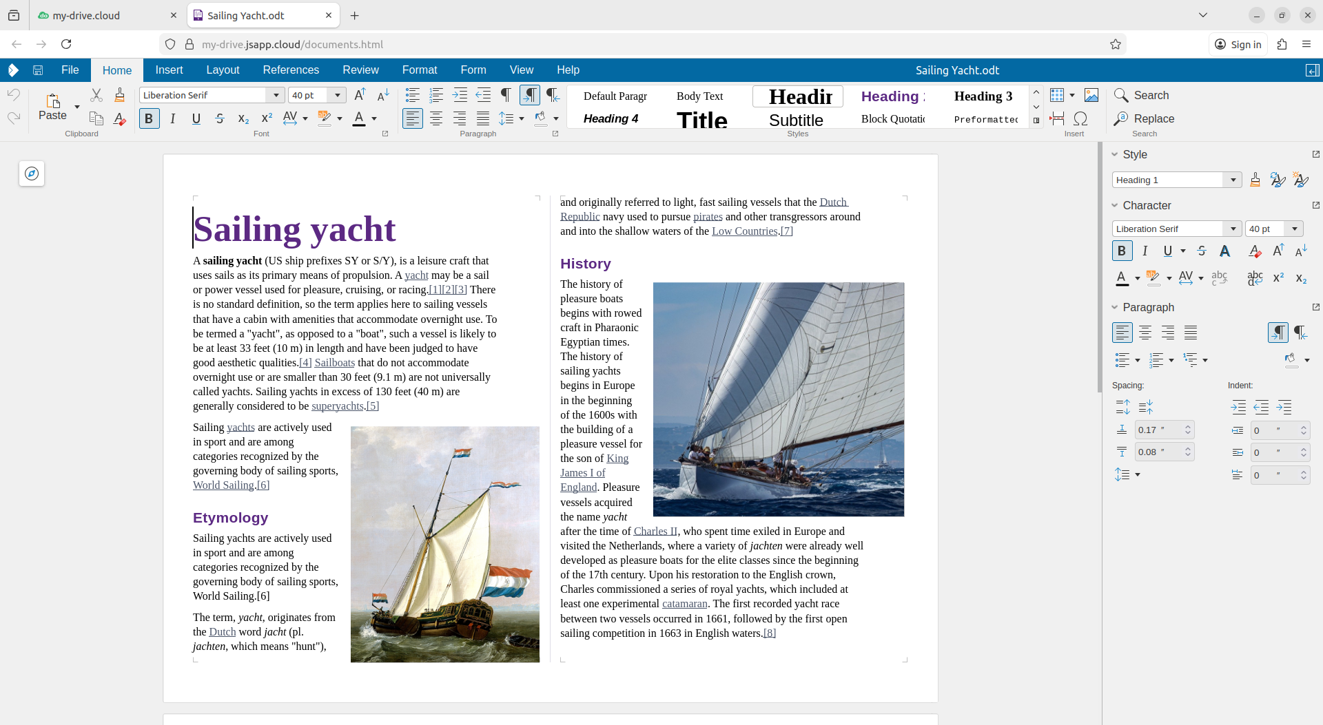 Collabora Online editor
